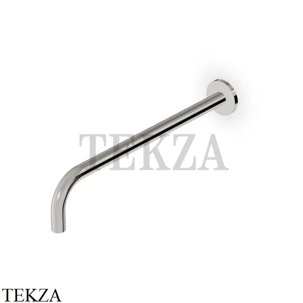 Zucchetti Кронштейн настенный 35 см для верхней лейки Z93027.C8, nickel глянец