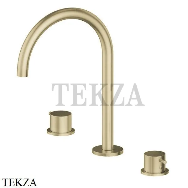 Newform X-Steel 316 Смеситель для раковины, без гарнитура 69600X.59.098, PVD Brushed pale gold