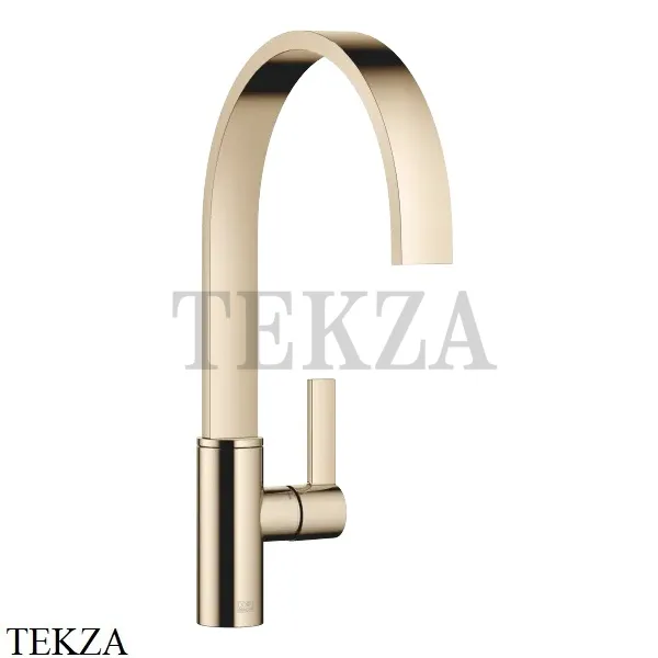 Dornbracht MEM Смеситель для кухни однорычажный 33815682-47, Champagne (22kt Gold)