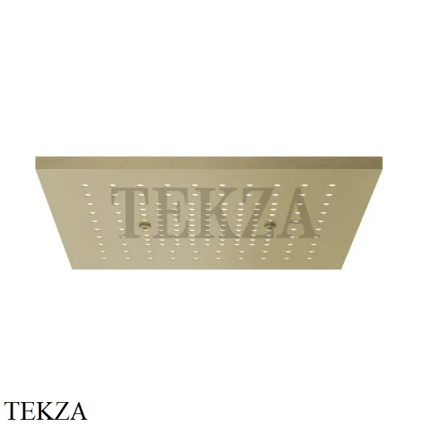 Gessi AFILO Верхняя накладная панель, 2 функции хромотерапия 57002-727, Brushed Brass