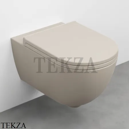Cielo ENJOY Унитаз подвесной, без ободка, сиденье с микролифтом EJVSK AV, Avena