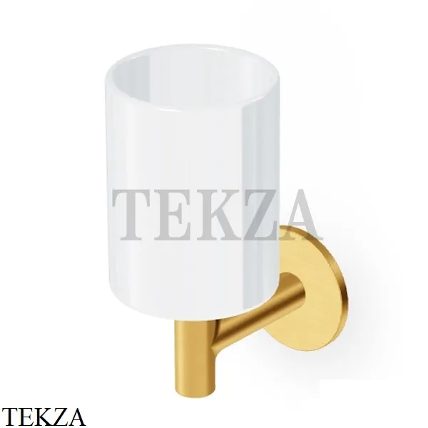 Zucchetti PAN Стакан настенный, керамика ZAC613.C41, brushed gold