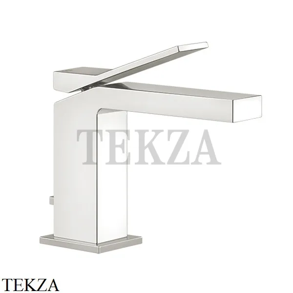 Gessi RETTANGOLO K Смеситель для раковины с донным клапаном 53001-149, Finox Brushed Nickel