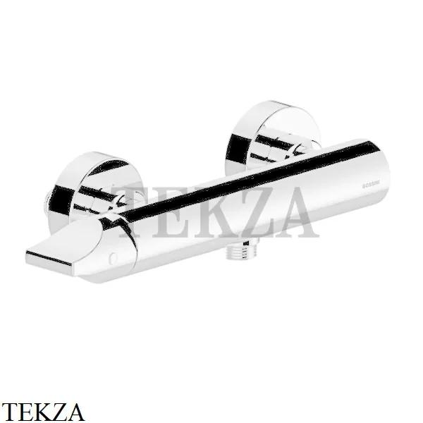 Bossini  APICE Термостат для душа наружный монтаж Z005143.045, белый матовый