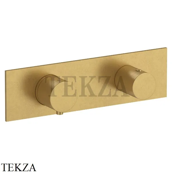 Fantini Nostromo Термостат для душа 1 поток, внешняя часть 87Q7G531B, Pure Brass