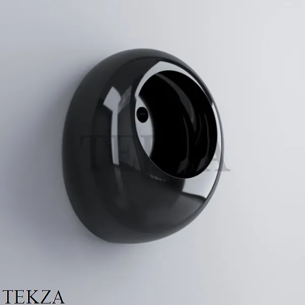Cielo Urinals Mini Ball Писсуар круглый подвесной ORBLM N, черный глянцевый