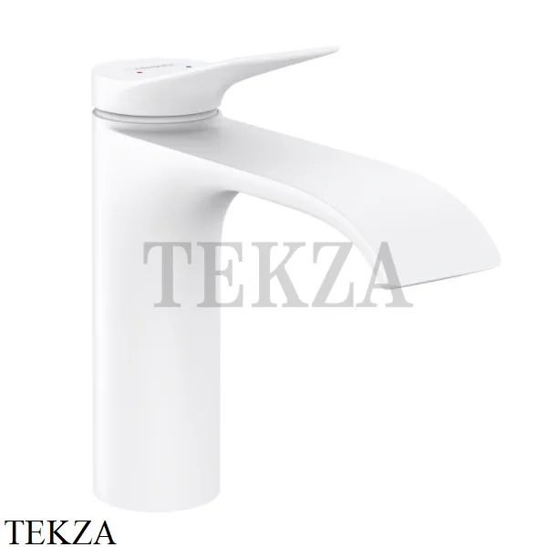 Hansgrohe Vivenis Смеситель для раковины 110, без гарнитуры 75022700, белый матовый