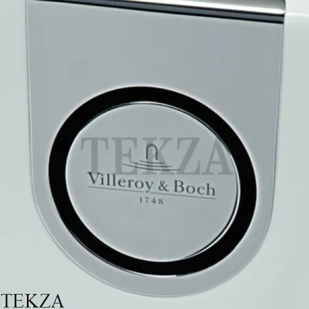 Villeroy & Boch Oberon 2.0 Ванна встраиваемая 180x80 слив перелив UBQ180OBR2DV-01, Quaryl, белый глянец