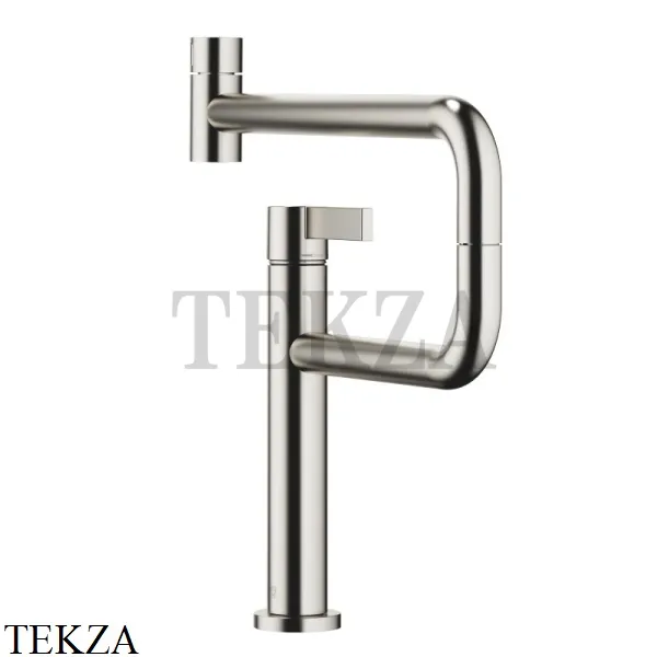 Dornbracht PIVOT Смеситель для кухни поворотный 33845875-06, платина матовая