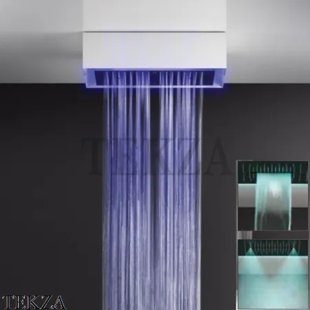 Gessi AFILO Встраиваемая душевая система, 4 функции хромотерапия 57411-279, скрытая часть