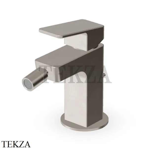 Zucchetti JINGLE Смеситель для биде, с донным клапаном ZIN311.C3, brushed nickel