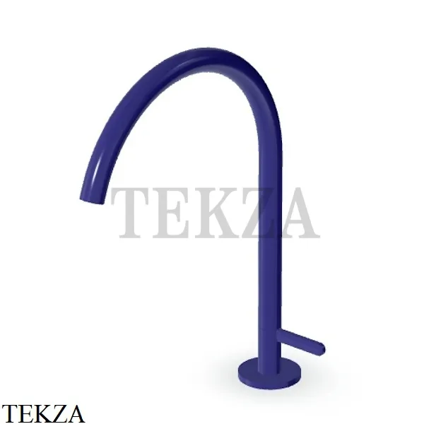 Zucchetti Isy22 Смеситель для раковины прогрессивный, без гарнитуры ZIS2813.L5, blu mediterraneo