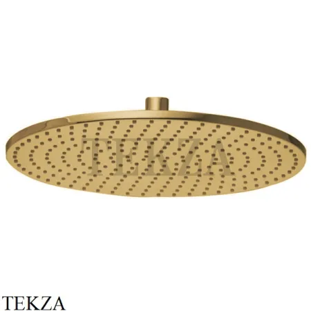 FIMA Carlo Frattini WELLNESS Верхняя круглая лейка для кронштейна 30 см F2224/2OS, Brushed gold