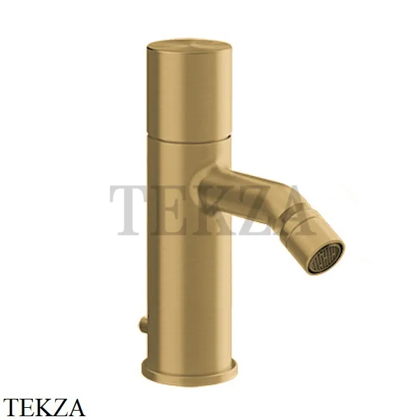 Gessi Habito UNITO Смеситель для биде, с донным клапаном 70007-727, Brushed Brass