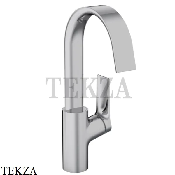Hansgrohe Vivenis Смеситель для раковины, ручка сбоку, без гарнитура 75032000, хром глянец