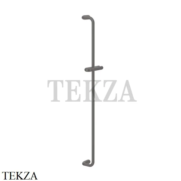 Gessi Goccia Штанга с держателем для душевой лейкой 33644-126, Black Metal Brushed
