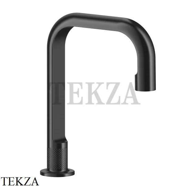 Gessi INCISO Электронный смеситель с кран-фильтром для регулировки температуры 58023-707, Black Metal Brushed