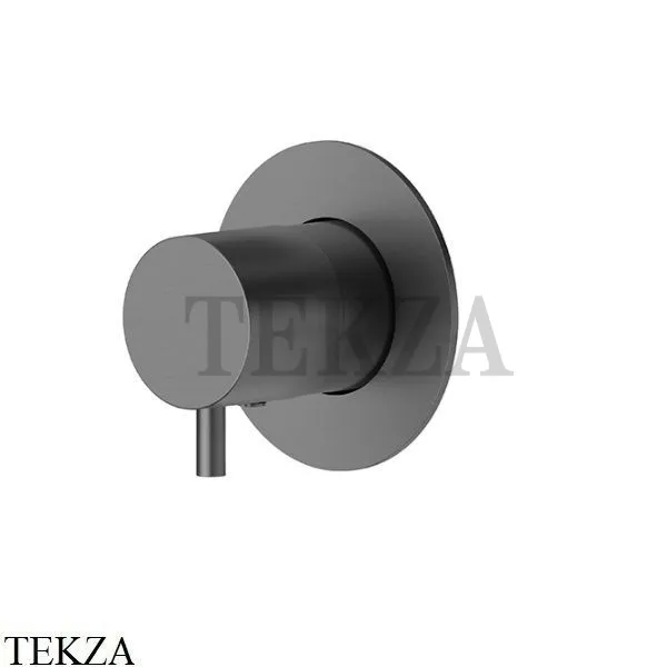 Newform X-Steel 316 Запорный вентиль, 1,3,4,5 потоков, внешняя часть 67671EX.59.064, PVD Brushed gun metal