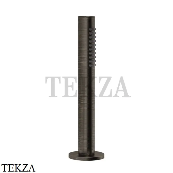 Gessi Душевой комплект на борт ванны, шланг, держатель 63327-187, Aged Bronze