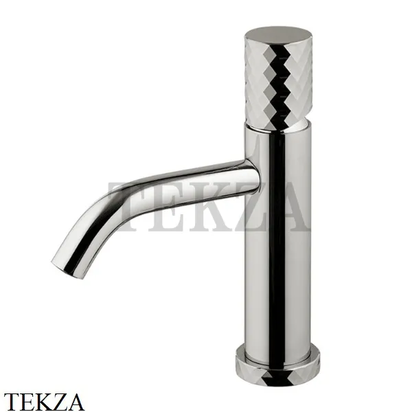 FIMA Carlo Frattini Spillo TECH X Смеситель для раковины, с донным клапаном F3031TXSXSN, Brushed nickel
