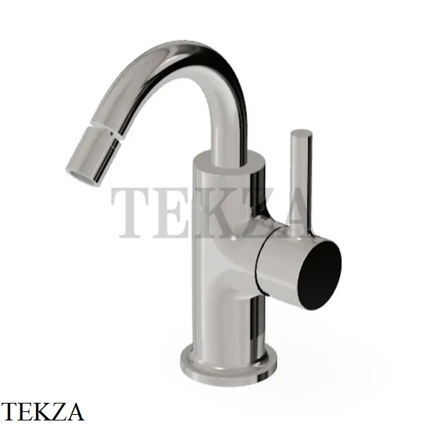Zucchetti Pan Смеситель для биде, с донным клапаном ZP6348.C8, nickel глянец