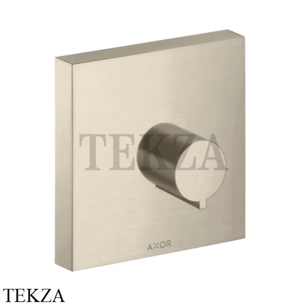 Axor ShowerCollection Вентиль запорный, внешняя часть, Brushed Nickel