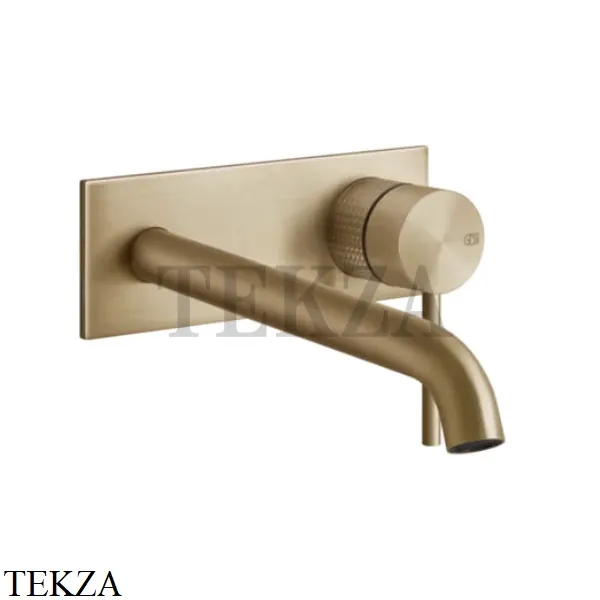 Gessi 316 CESELLO Смеситель для раковины длинный, внешняя часть 54490-726, Warm Bronze Br.