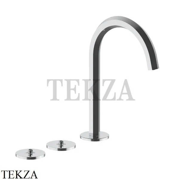 Fantini Venezia Смеситель для раковины (ручки отдельно), 2902N405SW, хром глянец