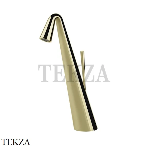 Gessi CONO Смеситель для раковины высокий, без гарнитура 45003-710, Brass PVD (снято с производства)