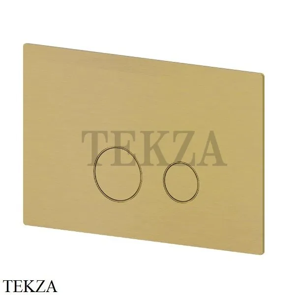 Newform Клавиша смыва для Geberit Sigma 8 и Sigma 12, 883.59.097, PVD Brushed Gold