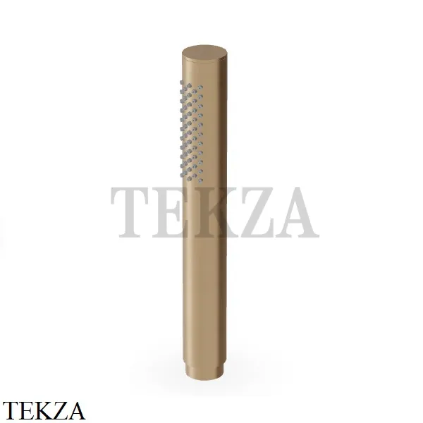Zucchetti Ручной душ однорежимный стержневой Z94177.P31, brushed british gold PVD