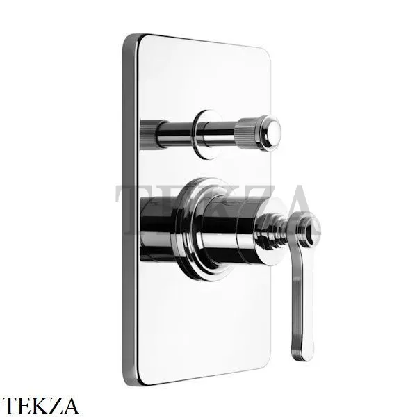 Gessi VENTI20 Смеситель для душа, 2 поток, внешняя часть 65079-031, хром глянец