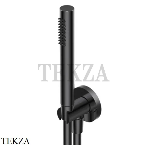 Ritmonio SHOWER Душевой гарнитур с держателем 72J021 C04, черный матовый