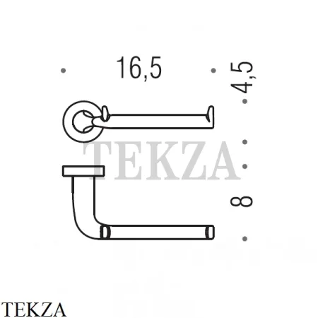 Colombo BASIC Бумагодержатель без крышки B2708, хром глянец