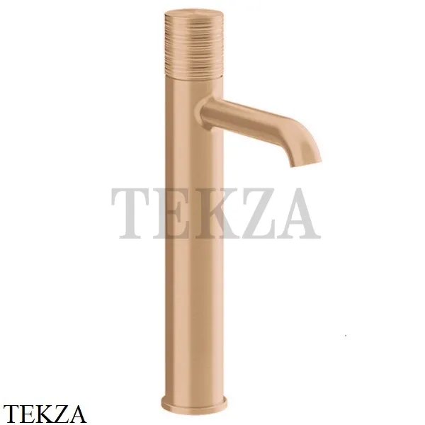 Gessi Habito TRAME Смеситель для раковины высокий, без донного клапана 70304-735, Warm Bronze