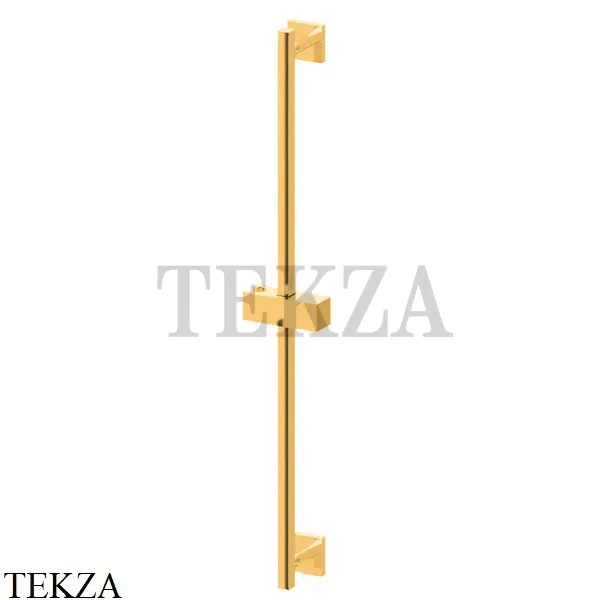 Newform Душевая штанга с держателем для ручного душа 834.61.020, PVD Glossy gold
