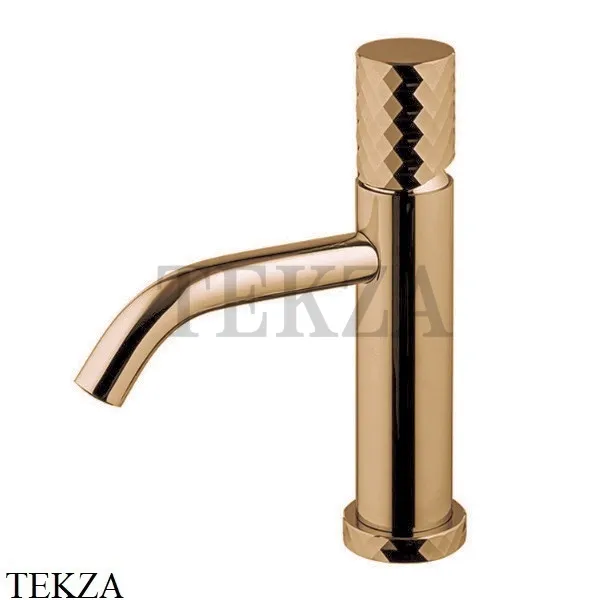 FIMA Carlo Frattini Spillo TECH X Смеситель для раковины, с донным клапаном F3031TXSXZS, Brushed Amber Bronze