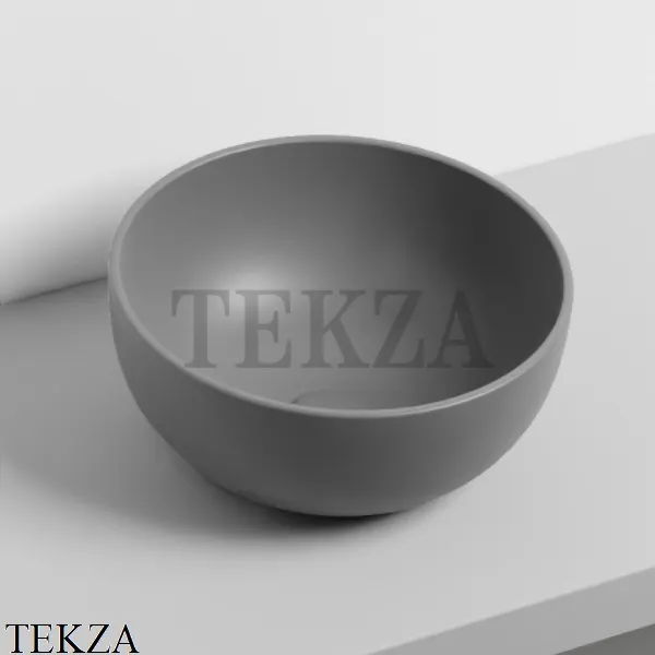 Cielo SHUI Раковина накладная, без перелива SHBA40 CM, Cemento