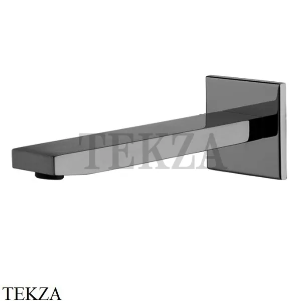 FIMA Carlo Frattini FIT Излив для настенного монтажа, F2424CN, Black chrome