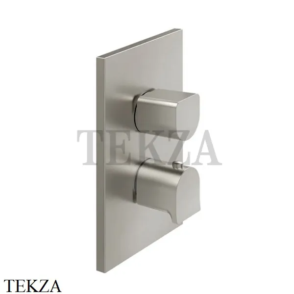 Gessi RILIEVO Термостат для душа на 1 поток, внешняя част 59132-149, Finox Brushed Nickel