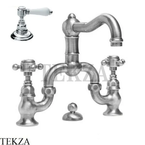 Nicolazzi P.M.BLANC Смеситель для раковины, в виде моста, 1419CR78, хром