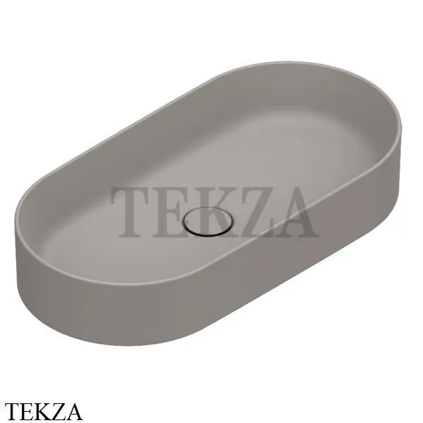 Catalano Zero Раковина накладная 70 см, без перелива 0122700032, Tortora матовый