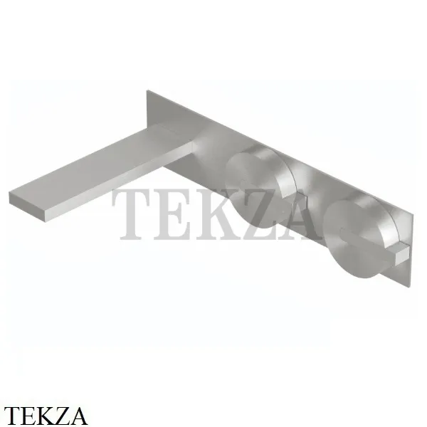 Ritmonio Dot316 Смеситель для раковины, внешняя часть PR50AK101 INOX, Brushed steel