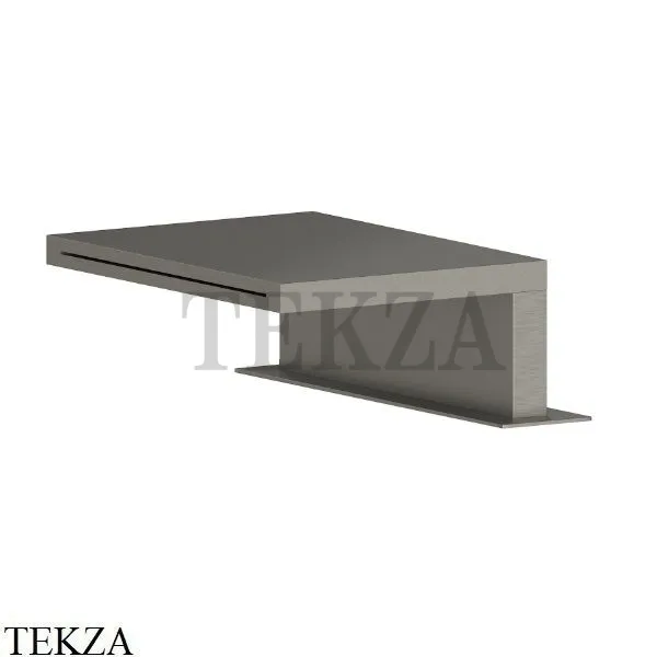 Newform Cascate Излив на борт ванны каскадный 208.M0.070, Titanium satin