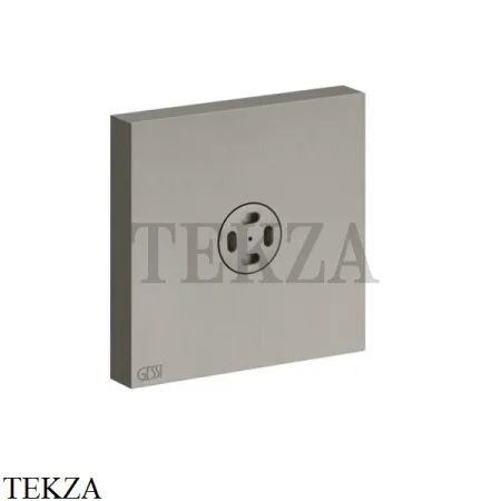 Gessi Rettangolo shower Боковая форсунка с распылителем 32979-149, Finox Brushed Nickel