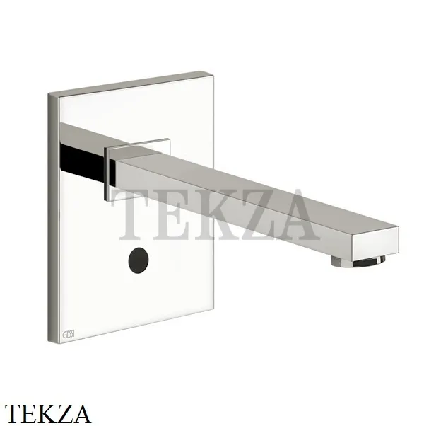 Gessi Rettangolo Смеситель электронный для раковины, внешняя часть 20130-720, Nickel PVD