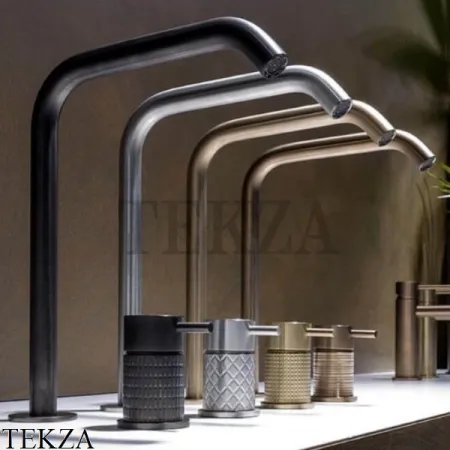 Gessi 316 ACCESSORIES Дозатор для жидкого мыла или лосьона, композит черный 54738-239, Steel Brushed