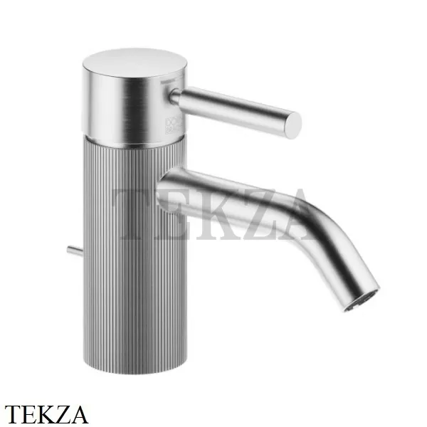 Dornbracht Meta Смеситель для раковины 125, с донным клапаном 33504660-93, Brushed Chrome