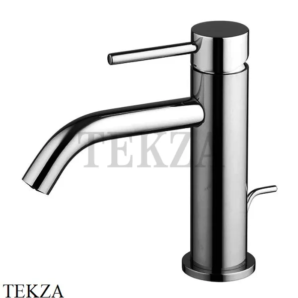 FIMA Carlo Frattini Spillo UP Смеситель для раковины, с донным клапаном F3031XSCN, Black chrome