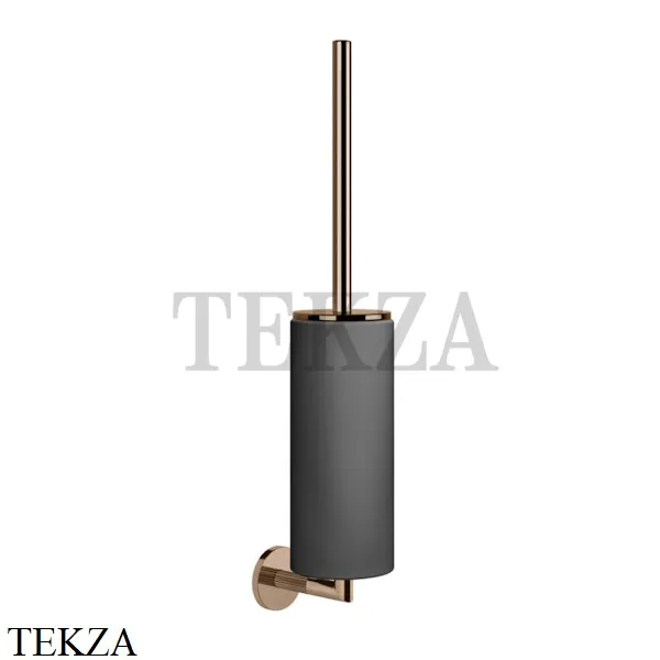 Gessi INGRANAGGIO Туалетный ершик настенный черный 63820-030, Copper глянец